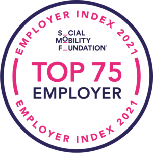 Social Mobility Foundation Top 75 Employer 2021