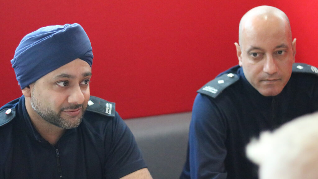 Two Immigration Officers