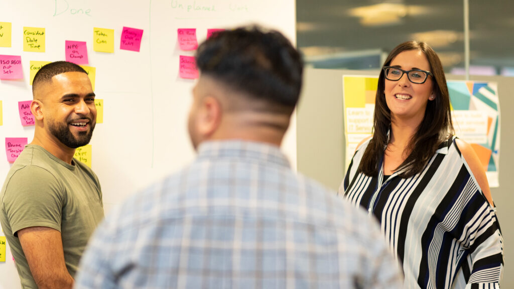Three members of Home Office staff