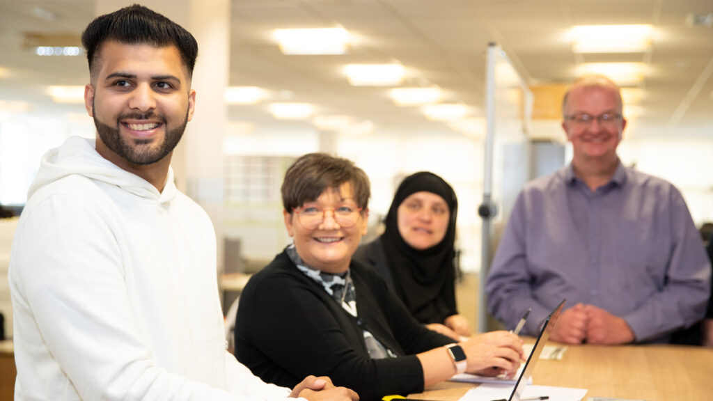 Four members of Home Office staff
